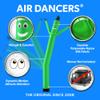 LookOurWay Air Dancers Inflatable Tube Man Attachment - 20 Feet Tall Wacky Waving Inflatable Dancing Tube Guy for Business Promotion - Blower Not Included - Green view 2