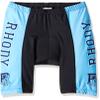 Adrenaline Promotions NCAA Rhode Island Men's Cycling Shorts, Black/Blue, Small view 1