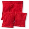 Jefferies Socks Big Girls' Pima Cotton Capri, Red, 8-10 Years view 1