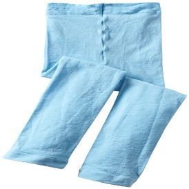 Jefferies Socks Girls 7-16 Pima Cotton Capri, Sky, 8-10 Years