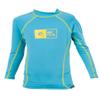Rip Curl Youth Ripawatu Long Sleeve Rash Guard Shirt, 6, Blue view 1