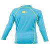 Rip Curl Youth Ripawatu Long Sleeve Rash Guard Shirt, 6, Blue view 2