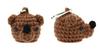 Amimono Bear Golf Ball Holder, Brown view 1