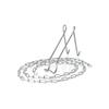 Petromax Lantern Hanger for Tree, Post, Home Balcony Patio or Campsite, Suspend Lamp for More Light in Yard or Campground Areas