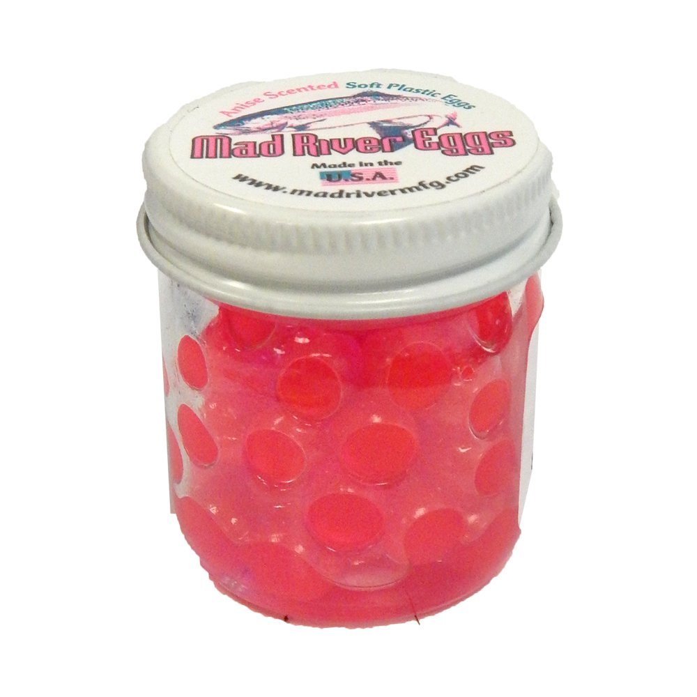 Mad River Mfg Mr Eggs Anise Pink Sz 1 Fishing Products