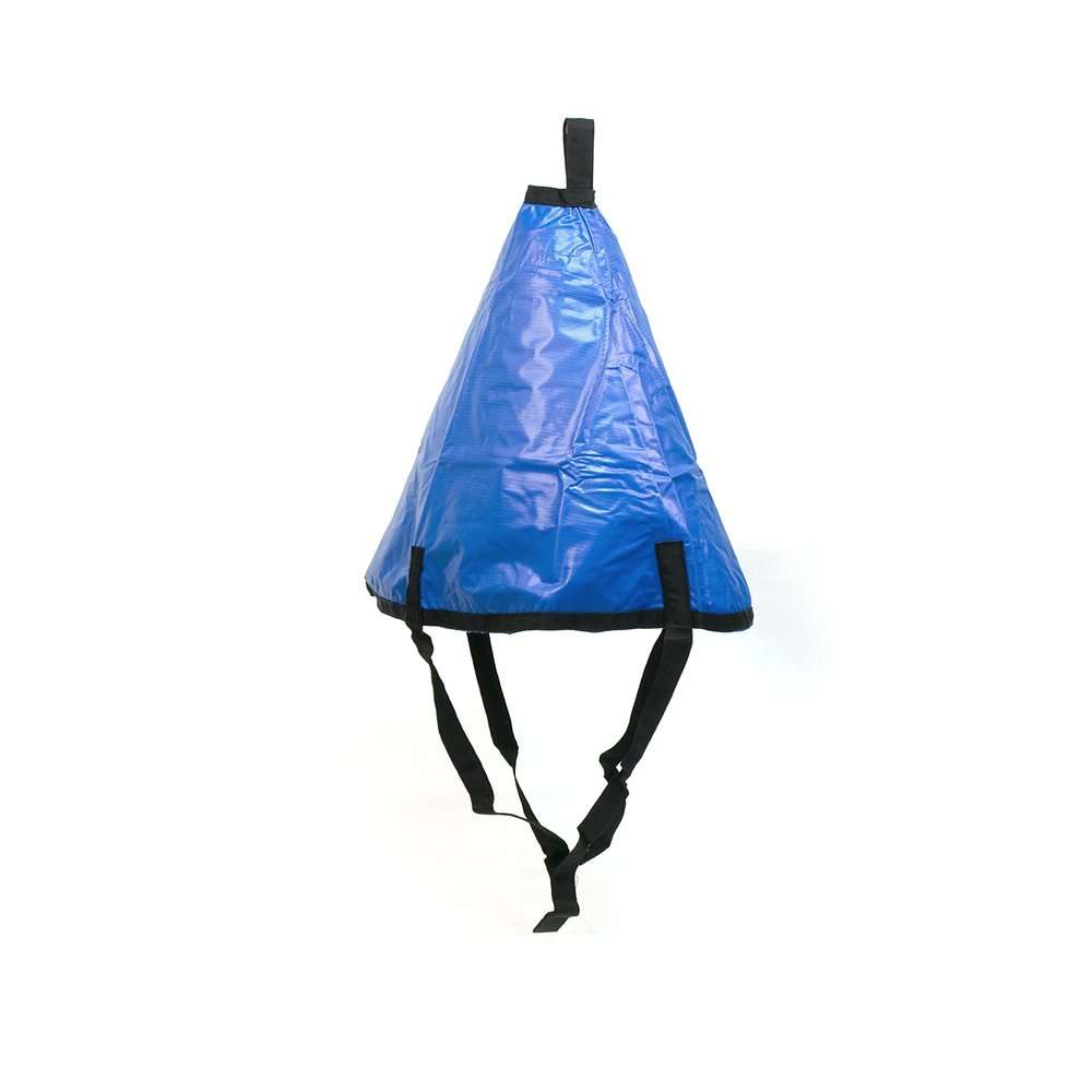 Angler's Choice BSA-240 Bo-Slo Vinyl Drift Anchor, 24-Inch Length, Blue Finish