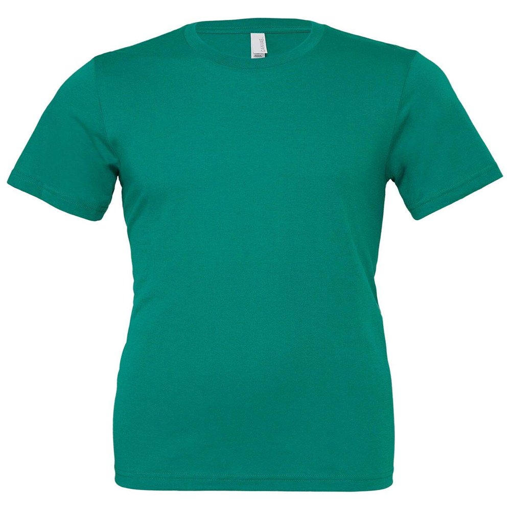 Canvas Unisex Jersey Crew Neck Short Sleeve T-Shirt (2XL) (Kelly Green)