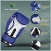 Farabi Sports Kids Boxing Gloves 4, 6, 8-oz Boxing Gloves for Kids Junior Boxing Gloves Youth Boxing Gloves Boys and Girls Boxing Training Gloves for MMA Muay Thai & Punching Bag (Blue/White, 4-oz) view 4