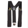 Leema Youth with Polka Dots-Black and Pink-Youth One Size view 1