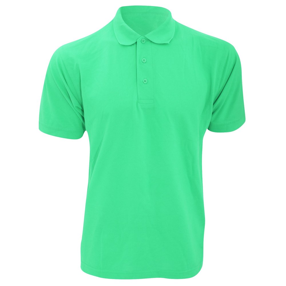 KUSTOM KIT Mens Klassic Superwash Short Sleeve Polo Shirt (2XL) (Jade)