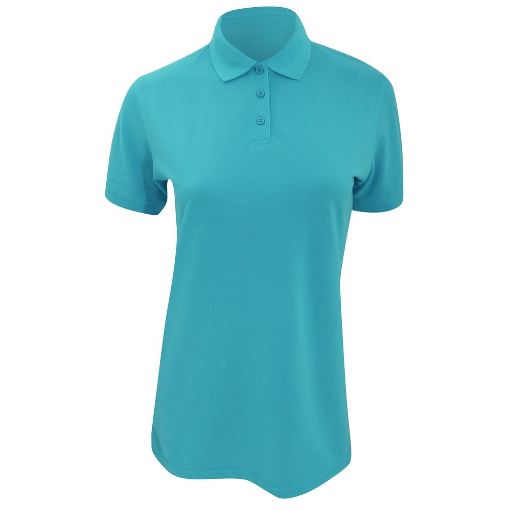 Kustom Kit Ladies Klassic Superwash Short Sleeve Polo Shirt (6 US) (Turquoise)