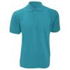 KUSTOM KIT Mens Klassic Superwash Short Sleeve Polo Shirt (S) (Turquoise) view 1