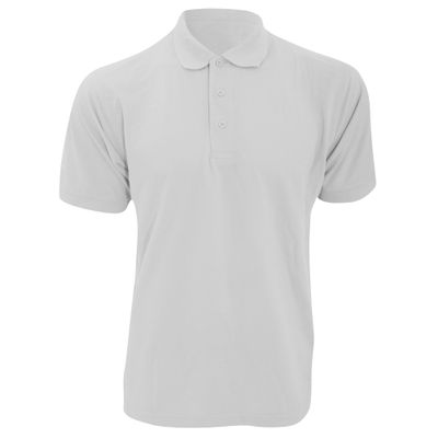 KUSTOM KIT Mens Klassic Superwash Short Sleeve Polo Shirt (XL) (White)