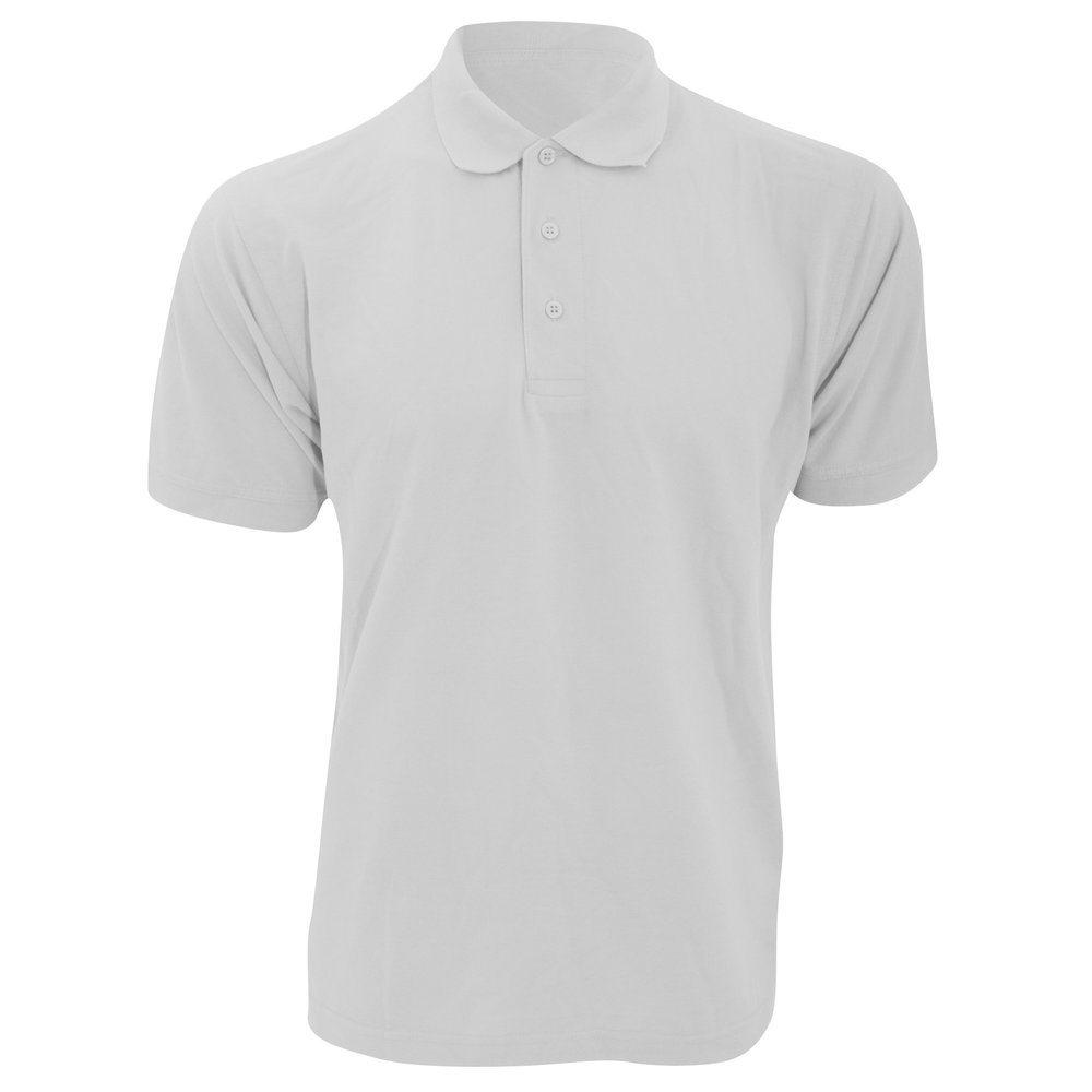 KUSTOM KIT Mens Klassic Superwash Short Sleeve Polo Shirt (XL) (White)