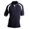 Kustom Kit Oak Hill Mens Short Sleeve Polo Shirt (L) (Black/Orange) view 4