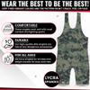 4 Time All American Sublimated Wrestling Singlet  Stitched & Durable Mens Singlet  Singlet for Wrestling, MMA & Powerlifting Wrestling Singlet Youth Boys (Camo Green, S 91-120 lbs.) view 3