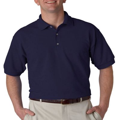Gildan Mens Ultra Cotton Pique Polo Shirt (S) (Navy)