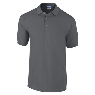 Gildan Mens Ultra Cotton Pique Polo Shirt (M) (Dark Heather)