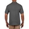 Gildan Mens Ultra Cotton Pique Polo Shirt (M) (Dark Heather) view 3