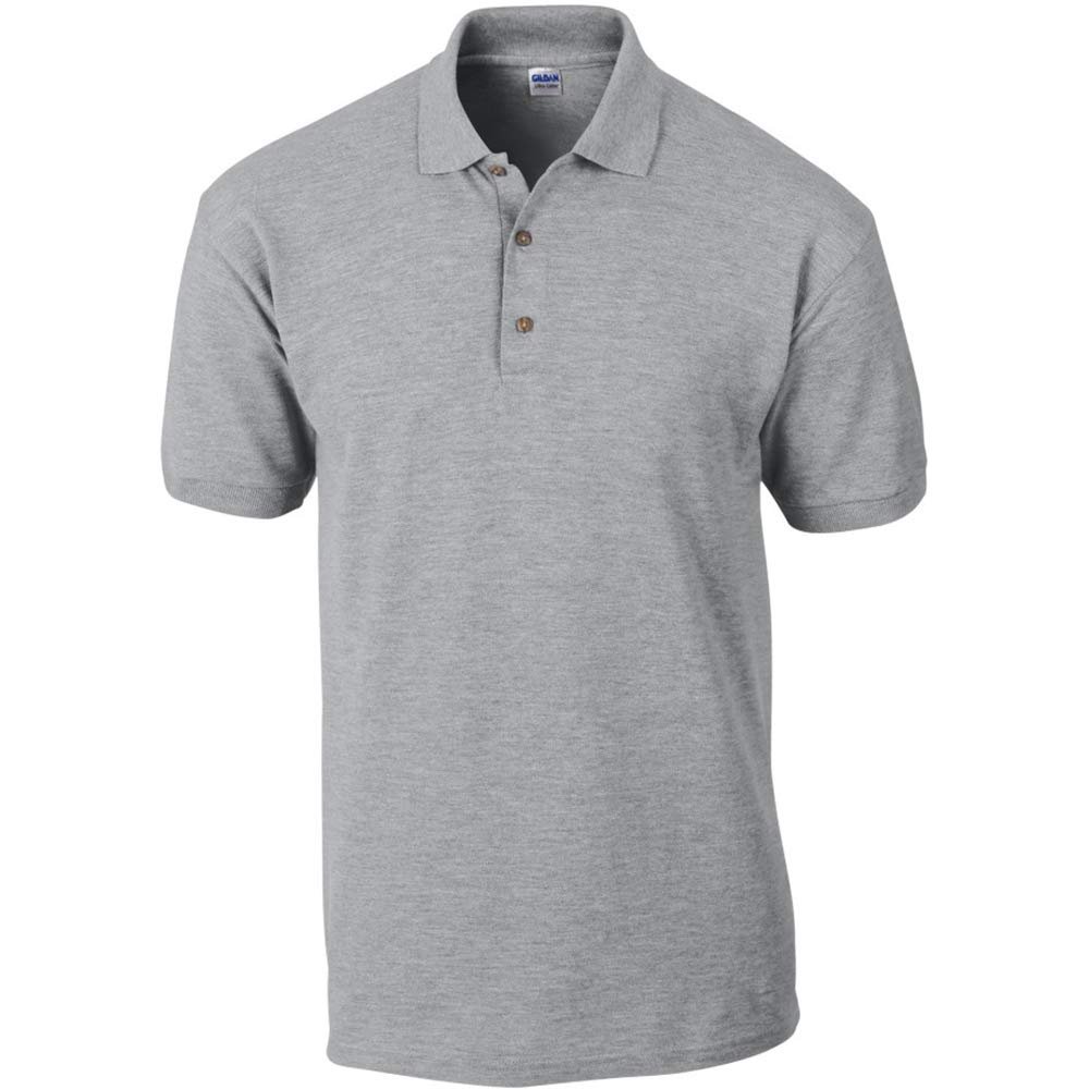 Gildan Mens Ultra Cotton Pique Polo Shirt (M) (Sport Grey (RS))