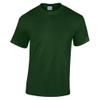 Gildan Childrens Unisex Heavy Cotton T-Shirt (S) (Forest Green) view 1