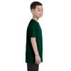 Gildan Childrens Unisex Heavy Cotton T-Shirt (S) (Forest Green) view 3