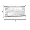 CLAM Outdoors 9175 Small Cargo Net  30" x 5" Ice Shelter Storage Net  Overhead Gear Organizer for Ice Fishing Shelters  Compatible Hub Shelters view 2