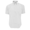 Kustom Kit Mens Workwear Oxford Short Sleeve Shirt (17.5inch) (White) view 1