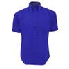Kustom Kit Mens Workwear Oxford Short Sleeve Shirt (17.5inch) (White) view 3