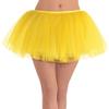Yellow Tulle Tutu For Adults - One Size Fits All (Pack Of 1) - Perfect For Parties & Performances view 1