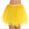 Yellow Tulle Tutu For Adults - One Size Fits All (Pack Of 1) - Perfect For Parties & Performances view 2