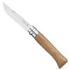 OPINEL No.06-No.09 Premium Woods, Stainless Steel Folding Pocket Knife, Made in France (No.08/Oak) view 1