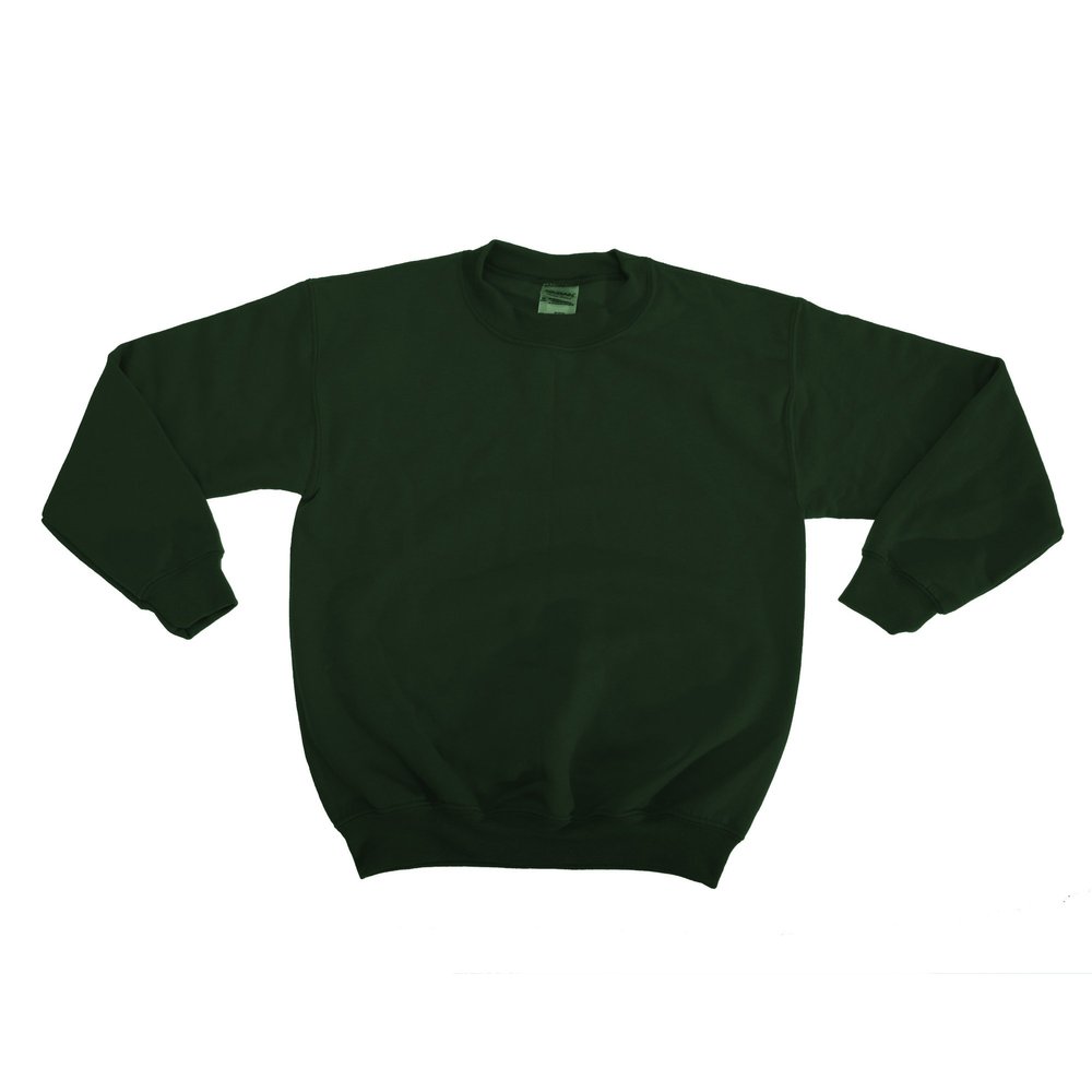 Gildan Childrens Big Boys Heavy Blend Crewneck Sweatshirt (XL) (Forest Green)
