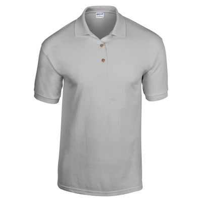 Gildan Men's DryBlend Jersey Short Sleeve Polo Shirt Xx-Large Sport Grey