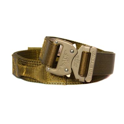Fusion 1.75-Inch Shooter's Belt with Nylon Loop and Presto Steel Buckle, Coyote Brown, X-Large