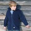 Result Childrens Girls Full Zip Active Anti Pilling Fleece Jacket (12/14) (Oxford Grey) view 3