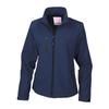 Result Ladies La Femme 2 Layer Softshell Jacket (XXL) (Silver Grey) view 3