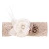Lillian Rose Taupe Vintage Lace Garter, One Size (LG196 T) view 1