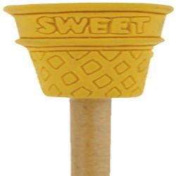 Hokshin Kogyo W10TEE075 Sweet Corner Tea Golf Set of 4