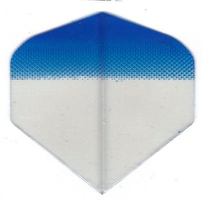 25 Sets #3043 AmeriThon Blue/Clear Tinted Dart Flights
