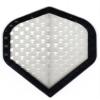 25 Sets #3096 AmeriThon Clear Embossed "No Stinking Logos" Dart Flights view 1