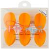 Fit Flight Cosmo Darts 6 Pack Pear Dart Flight (Orange) view 2