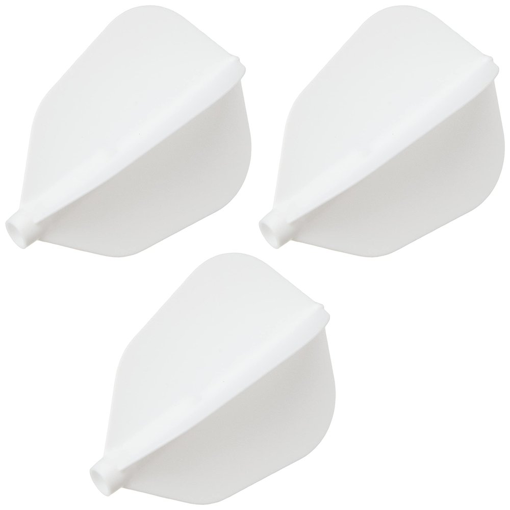 Fit Flight Cosmo Darts 6 Pack Super Shape Dart Flight (White)