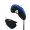Andux Number Print Golf Iron Club Head Covers with Transparent Window 10pcs/Set Black/Blue view 4