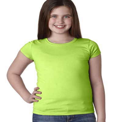 3710 Next Level The Princess Tee (Neon Heather Green (60/40)) (S)