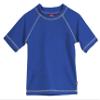Made in USA Big Boys and Girls Solid Rashguard Swimming Tee Shirt Rash Guard SPF UPF Sun Protection for Summer Beach Pool and Play, S/S Royal Blue, 12 view 1