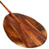 Tikimaster Premium Burl Curls Hawaiian Koa Paddle 60 in - Made in Hawaii | #koa3507 view 1