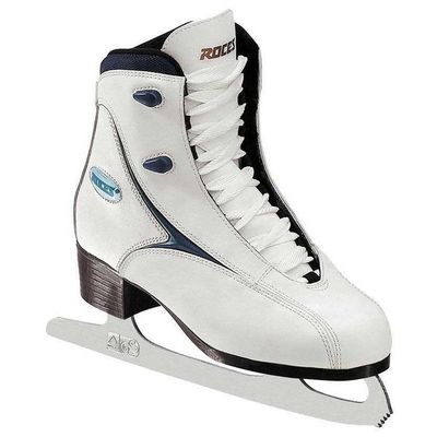 Roces RFG 1 Women's Ice Skates,Off-White (White/Blue),1 UK(33EU)