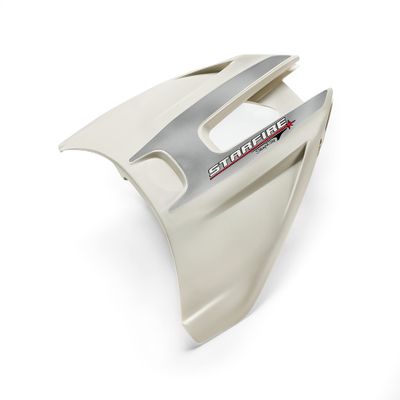 STINGRAY HYDROFOILS - Starfire Hydrofoils for 40-300 hp Boats (White) - No-Drill Engine Stabilizer Fins for Outboard/Outdrive Motors - Made in The USA