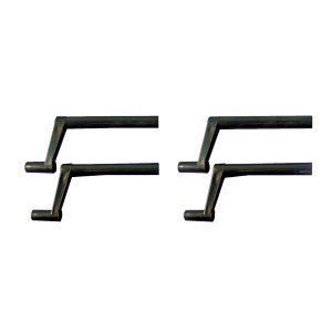 Strybuc 771C4BLK Carded Plastic Crank, (Pack of 4)